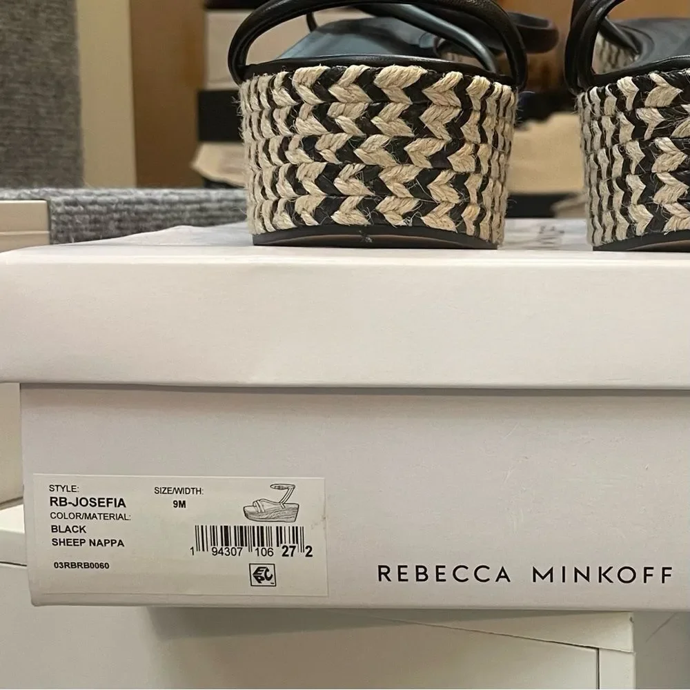 Rebecca Minkoff black saddle